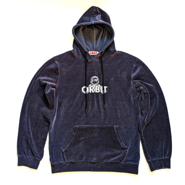 Corduroy Hoodie - Blue