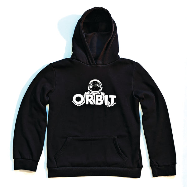 Astronaut Gaiter Hoodie - Black