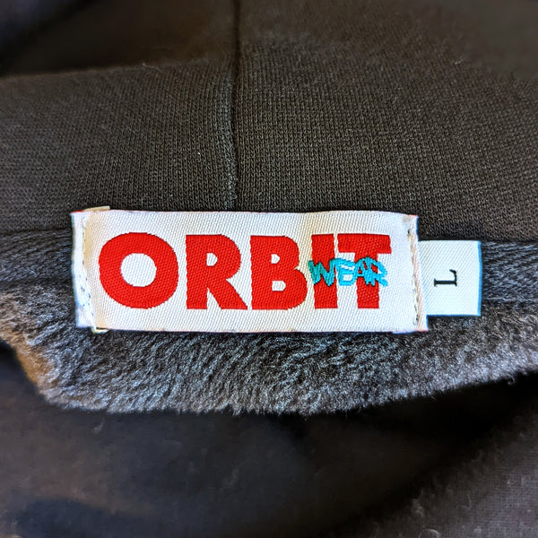 Astronaut Gaiter Hoodie - Black