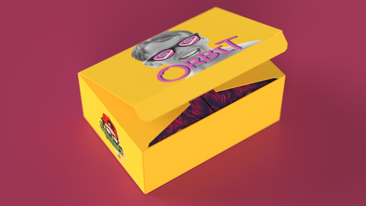 Squints/Papa Orbit Autographed 6-pack Box